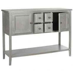 Safavieh American Homes Collection Charlotte Sideboard, French Grey -Amazon Store 41v58HjhcML