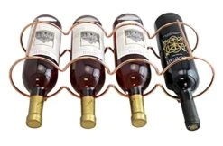 Dependable Industries Inc. Essentials Rose Gold Stackable Table Top Wine Rack - Holds Up To 7 Bottles And Keeps Wine Horizontal To Prevent Oxidation - Perfect For Wine Enthusiasts And Home Decor 8 Dependable Industries Inc. Essentials Rose Gold Stackable Table Top Wine Rack - Holds Up To 7 Bottles And Keeps Wine Horizontal To Prevent Oxidation - Perfect For Wine Enthusiasts And Home Decor -Amazon Store 41vWhtnUnTL