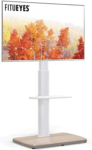 FITUEYES Floor TV Stand Tall Corner TV Stands For Most TVs Up To 70 Inch Swivel TV Mount Stand With Height Adjustable Shelf Upgrade Sturdy Wood Base 8 FITUEYES Floor TV Stand Tall Corner TV Stands For Most TVs Up To 70 Inch Swivel TV Mount Stand With Height Adjustable Shelf Upgrade Sturdy Wood Base - Image 6