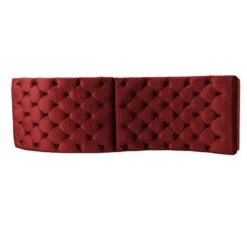 Christopher Knight Home Garret Tufted Velvet Chaise Lounge, Garnet / Dark Brown 77.6D X 24.8W X 28H In -Amazon Store 41vqJxuZOCL