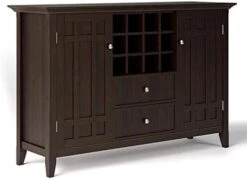 SIMPLIHOME Bedford SOLID WOOD 54 Inch Wide Rustic Sideboard Buffet And Winerack In White With Storage, 2 Drawers And 2 Shelves, For The Living Room, Rustic 23 SIMPLIHOME Bedford SOLID WOOD 54 Inch Wide Rustic Sideboard Buffet And Winerack In White With Storage, 2 Drawers And 2 Shelves, For The Living Room, Rustic -Amazon Store 41wGsHjLcVL. AC