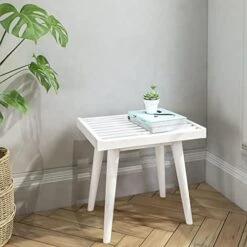 Plank+Beam Mid-Century Double Wood Entryway Bench, Walnut, 56.25" (PB184302-008) -Amazon Store 41wKtHWwH5L. AC