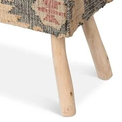 Park Hill Collection Sonoran Hand Woven Bench With Multi Finish EFS26143 -Amazon Store 41wo9f2jc8L