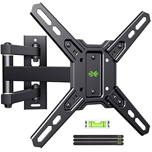 USX MOUNT Full Motion TV Monitor Wall Mount For Most 13-42 Inch Flat Curved Screen TVs & Monitors Up To 55lbs, Single Stud TV Mount Bracket Articulating Arms Swivel Tilt Extension, Max VESA 200x200mm 3 USX MOUNT Full Motion TV Monitor Wall Mount For Most 13-42 Inch Flat Curved Screen TVs & Monitors Up To 55lbs, Single Stud TV Mount Bracket Articulating Arms Swivel Tilt Extension, Max VESA 200x200mm