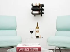 VintageView W Series (1 Ft) - 9 Bottle Wall Mounted Wine Rack (Satin Black) Stylish Modern Wine Storage With Label Forward Design 8 VintageView W Series (1 Ft) - 9 Bottle Wall Mounted Wine Rack (Satin Black) Stylish Modern Wine Storage With Label Forward Design -Amazon Store 41wvXhXf9GL