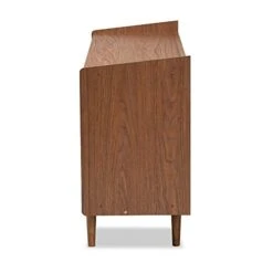 Baxton Studio Halden Sideboards And Servers, Walnut Brown/Grey -Amazon Store 41x0xtOMnmL
