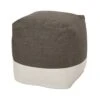 Christopher Knight Home Tattnall Contemporary Two Tone Fabric Cube Pouf, Taupe, Beige -Amazon Store 41x3bqK5kFL