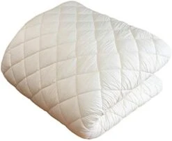 FULI Japanese Floor Mattress, Futon Mattress, Shiki Futon (shikibuton), Foldable & Portable, Made In Japan (White, Twin) -Amazon Store 41xDJ3U5XeL. AC