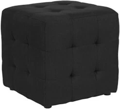 Flash Furniture Avendale Tufted Upholstered Ottoman Pouf In Dark Gray Fabric -Amazon Store 41xtE0QuIdL. AC