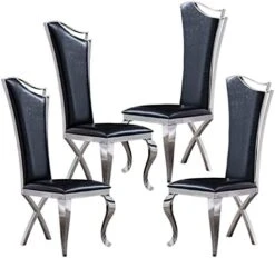 Goderfuu Marble Dining Table For 6 - Marble Dining Room Table With Silver Stainless Steel Base, 78 Inch Rectangle Dining Table Modern Dining Room Table For 6, Gray White Dining Table With Marble Top -Amazon Store 41y4uRR9ZDL. AC