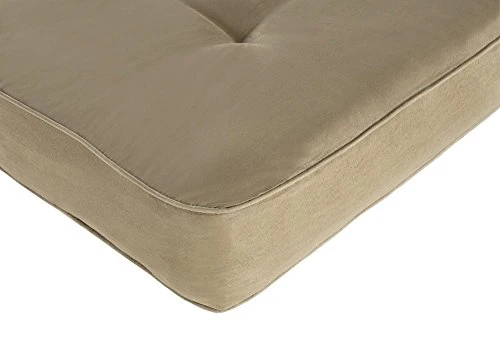 DHP 8 Inch Independently Encased Coil Futon Mattress, Tan Microfiber 5 DHP 8 Inch Independently Encased Coil Futon Mattress, Tan Microfiber - Image 3