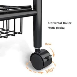 Free Standing Kitchen Storage Shelf Rack Kitchen Crevice Storage Rack Floor-to-ceiling Multi-layer Trolley Fruit And Vegetable Rack Narrow Refrigerator Gap Storage Rack Shelf Kitchen Bakers Rack Micro -Amazon Store 41yMUgG2o0L