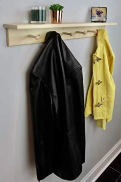 36" Shaker Peg Rack Unfinished -Amazon Store 41yU5M2NYhL