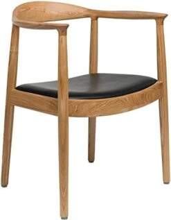 Laura Davidson Furniture Hans Wegner Replica Kennedy Arm Chair, Mid Century Modern Kitchen & Dining Chair With Arm Rest, Ash Wood, Walnut And Italian Leather 17 Laura Davidson Furniture Hans Wegner Replica Kennedy Arm Chair, Mid Century Modern Kitchen & Dining Chair With Arm Rest, Ash Wood, Walnut And Italian Leather -Amazon Store 41zV8jCDKL. AC