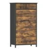 IKNEO 7 Drawer Tall Dresser, Industrial Wood Storage Dresser Clothes Organizer, Sturdy Steel Frame, Storage Dresser For Bedroom 1 IKNEO 7 Drawer Tall Dresser, Industrial Wood Storage Dresser Clothes Organizer, Sturdy Steel Frame, Storage Dresser For Bedroom -Amazon Store 41zZmhS1Q5L