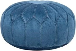 Madison Park Kelsey Round Floor Pillow Pouf Large-Soft Fabric, Polystyrene Beads Fill Ottoman Foot Stool-1 Piece Mid-Century Modern Floral Design Oversized Beanbag, Blue 15 Madison Park Kelsey Round Floor Pillow Pouf Large-Soft Fabric, Polystyrene Beads Fill Ottoman Foot Stool-1 Piece Mid-Century Modern Floral Design Oversized Beanbag, Blue -Amazon Store 51 hwToieZS. AC