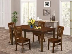 East West Furniture LYVA7-ESP-C Dining Set, 7-Piece -Amazon Store 51 lsDVJURL. AC