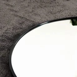 Otlsh 16"x48" Arched Mirror, Wall Mirror, Hanging Mirrors With Leather Strap, Full Length Mirror, Wall Mounted Arch Mirror, For Living Room, Bathroom, Bedroom, Entryway -Black -Amazon Store 5112pv0kCkL