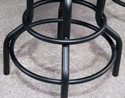 3-Piece Table & Chair Sets For Pub Kitchen Dining Living Party Bistro Breakfast, 1 Rectangular Dining Table (47.3" L X 41.3" H X 23.6" W), 2 Round Swivel Adjustable Stools (20.47"-25.59" Height), Weld -Amazon Store 511cgRa2qcL