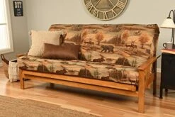 Kodiak Furniture Monterey Futon Set With Butternut Finish, Full, Canadian