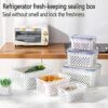 Fresh-Keeping Container 3 In 1 Multifunctional Drain Crisp Box With Strainer Storage Vegetable And Fruit Storage With Lid And Vent, Food Safe Material Refrigerator Stackable Box Various Size Boxes,Lar -Amazon Store 511sfX3lIqL