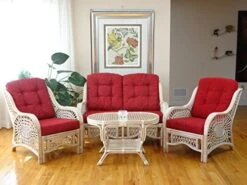 Pelangi Oval Coffee Table With Glass Top Natural Rattan Wicker ECO Handmade Design, White Wash 10 Pelangi Oval Coffee Table With Glass Top Natural Rattan Wicker ECO Handmade Design, White Wash -Amazon Store 5123TNK9qGL