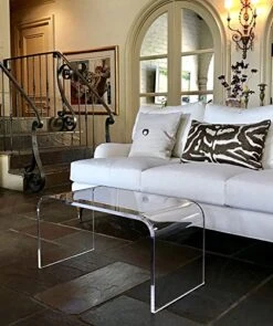 Acrylic Furniture Southeastflorida Acrylic Coffee Table 32inch X 16inch X 16inch High X 3/4inch Thick Premium Domestic Material