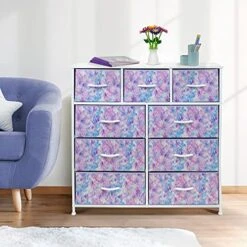 Sorbus Kids Dresser With 9 Drawers - Furniture Storage Chest Tower Unit For Bedroom, Hallway, Closet, Office Organization -Amazon Store 5135HWo4rTS