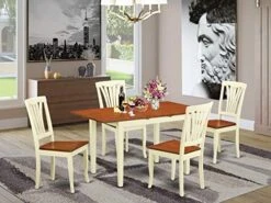 5 PcTable And Chair Set - Dining Table For Small Spaces And 4 Dining Chairs 31 5 PcTable And Chair Set - Dining Table For Small Spaces And 4 Dining Chairs -Amazon Store 513MYNNO4lL. AC