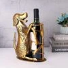 Dorlotou Gold Wine Holder Metal Dog Shaped Wine Rack For Home Dinning Tabletop Decoration Gifts -Amazon Store 513VViu7M3L