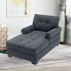 Chaise Lounge Indoor Modern Upholstered Tufted Chaise Lounge Chair 59" Velvet Chaise Lounge Recliner Lounge Chair For Living Room Bedroom Office 15 Chaise Lounge Indoor Modern Upholstered Tufted Chaise Lounge Chair 59" Velvet Chaise Lounge Recliner Lounge Chair For Living Room Bedroom Office -Amazon Store 513ofznsxfL