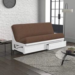 Nirvana Futons Nico Urban Loft Linen Series Sleeper Sofa Collection Full Size White Armless Arden Futon Frame, Storage Drawers, Mattress And Umax Khaki Futon Cover Set 16 Nirvana Futons Nico Urban Loft Linen Series Sleeper Sofa Collection Full Size White Armless Arden Futon Frame, Storage Drawers, Mattress And Umax Khaki Futon Cover Set -Amazon Store 513rKVpP3bL. AC