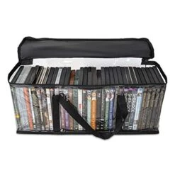 Besti Premium Quality Home DVD Storage Bags (6-Pack) Holds 240 Total Movies Or Video Games, Blu-ray, | Convenient Travel Case For Media | Stackable, Easy To Carry -Amazon Store 514G35AW3EL 2
