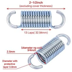 GUPO 2-1/2 Inch (8PCS) Furniture Replacement Springs For Recliner Sofa Trundle Bed