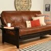 Kodiak Futons Phoenix Full Size Futon In Espresso Finish, Oregon Trail Saddle -Amazon Store 514Ibdyg1ZL