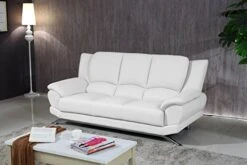 Matisse Milano Contemporary Leather Sofa Set (White) 9 Matisse Milano Contemporary Leather Sofa Set (White) -Amazon Store 514JVhkxnLL