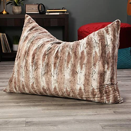 Jaxx Saxx 3.5 Floor Pillow, Premium Luxe Fur - Mountain Fox 6 Jaxx Saxx 3.5 Floor Pillow, Premium Luxe Fur - Mountain Fox - Image 4