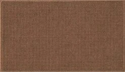 Bungalow Flooring Waterhog Door Mat, 2' X 3' Made In USA, Durable And Decorative Floor Covering, Skid Resistant, Indoor/Outdoor, Water-Trapping, Squares Collection, Bluestone -Amazon Store 515WvB THJL. AC