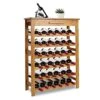 Kinsuite Bamboo Wine Rack Modular Wine Storage Holder Display Shelves For Storing Bottles At Home 36 Bottle Wine Rack Free Standing Floor 6 Shelves With Drawer 2 Kinsuite Bamboo Wine Rack Modular Wine Storage Holder Display Shelves For Storing Bottles At Home 36 Bottle Wine Rack Free Standing Floor 6 Shelves With Drawer -Amazon Store 515oIK4DNCL