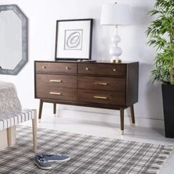 Safavieh Couture Home Madden Modern Retro Walnut 6-drawer Dresser 27 Safavieh Couture Home Madden Modern Retro Walnut 6-drawer Dresser -Amazon Store 516MN5F2kOL. AC