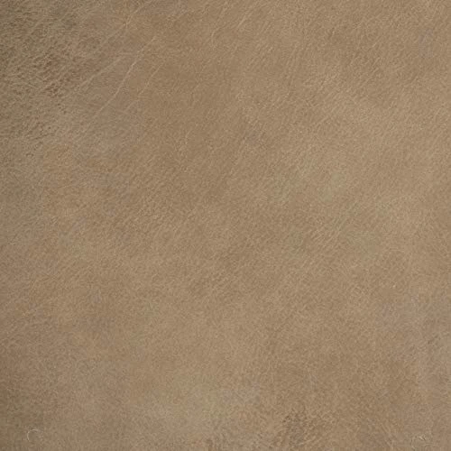 Amazon Brand – Rivet Frederick Mid-Century Channel Tufted Leather Sofa Couch, 77.5"W, Taupe 6 Amazon Brand – Rivet Frederick Mid-Century Channel Tufted Leather Sofa Couch, 77.5"W, Taupe - Image 4