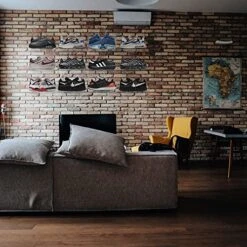 Floating Shoe Shelves For Closet Wall Set Of 12, Floating Shoe Display Clear Acrylic Sneaker Shelves To Show Top Shoes And Sneaker Collection, Includes Shelves Shoe Organizers With Cross Screws -Amazon Store 516cHPbENvL