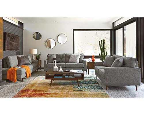 Signature Design By Ashley Zardoni Right Arm Facing Corner Chaise, Charcoal 4 Signature Design By Ashley Zardoni Right Arm Facing Corner Chaise, Charcoal - Image 2