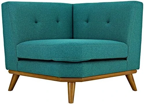 Modway Engage Mid-Century Modern Upholstered Fabric Right-Arm Chaise In Beige 13 Modway Engage Mid-Century Modern Upholstered Fabric Right-Arm Chaise In Beige - Image 11