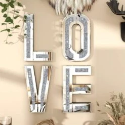 SHYFOY Home Letter For Wall Decor, Mirrored Crushed Diamond Living Room Letter Wall Decor, Large 3D Wall Art Sign Home Decorations For Living Room 13 SHYFOY Home Letter For Wall Decor, Mirrored Crushed Diamond Living Room Letter Wall Decor, Large 3D Wall Art Sign Home Decorations For Living Room -Amazon Store 5185PhjR8VL. AC