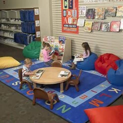 Children's Factory 35" Kids Bean Bag Chairs, Flexible Seating Classroom Furniture, Beanbag Ideal For Boy/Girl Toddler Daycare Or Playroom, Blue (CF610-005) 19 Children's Factory 35" Kids Bean Bag Chairs, Flexible Seating Classroom Furniture, Beanbag Ideal For Boy/Girl Toddler Daycare Or Playroom, Blue (CF610-005) -Amazon Store 518B8F7OXIL