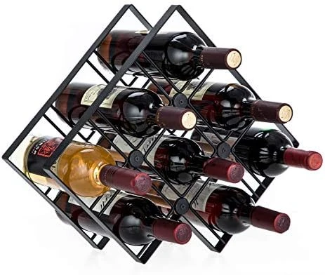 Home Zone Living Wine Rack For Countertop - Holds Up To 8 Bottles 9 Home Zone Living Wine Rack For Countertop - Holds Up To 8 Bottles - Image 7