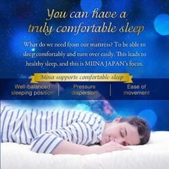 MIINA Japanese Floor Mattress, Japanese Futon Mattress, Mattress Topper, Memory Foam Futon, Guest Mattress, Thicken Sleeping Pad, Foldable Mat, Twin (39x78in) Made In Japan -Amazon Store 519oi4XvfkL 1