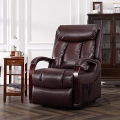 DYNOX Small Lift Chair Recliners With Massage And Heat, Dual Motor Power Lift Sofa With Infinite Adjust For Back And Footrest (Fabirc-Beige) 21 DYNOX Small Lift Chair Recliners With Massage And Heat, Dual Motor Power Lift Sofa With Infinite Adjust For Back And Footrest (Fabirc-Beige) -Amazon Store 51A2MiGbRL. AC