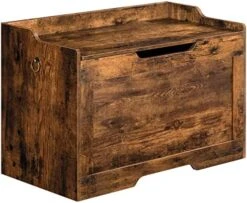 HOOBRO Storage Chest, Storage Bench With Safety Hinge, Retro Storage Organizer, Storage Trunk, Enclosure On Top, Supports 220 Lb, Entryway Shoe Bench, Easy Assembly, Rustic Brown BF79CW01 19 HOOBRO Storage Chest, Storage Bench With Safety Hinge, Retro Storage Organizer, Storage Trunk, Enclosure On Top, Supports 220 Lb, Entryway Shoe Bench, Easy Assembly, Rustic Brown BF79CW01 -Amazon Store 51AvwHIZ2fL. AC